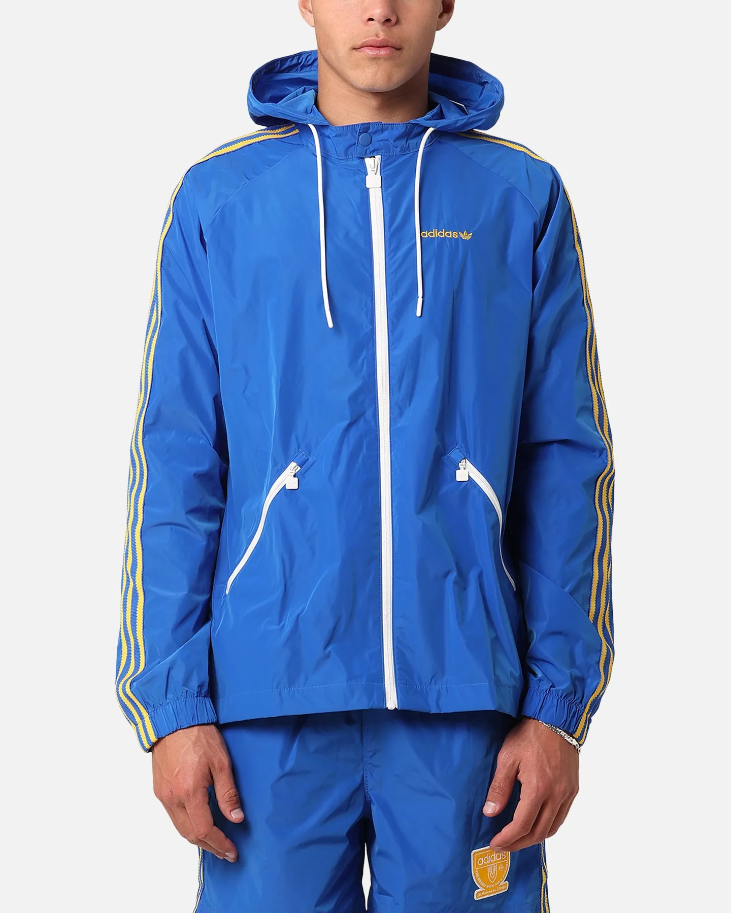 Adidas Windbreaker Jacket Blue