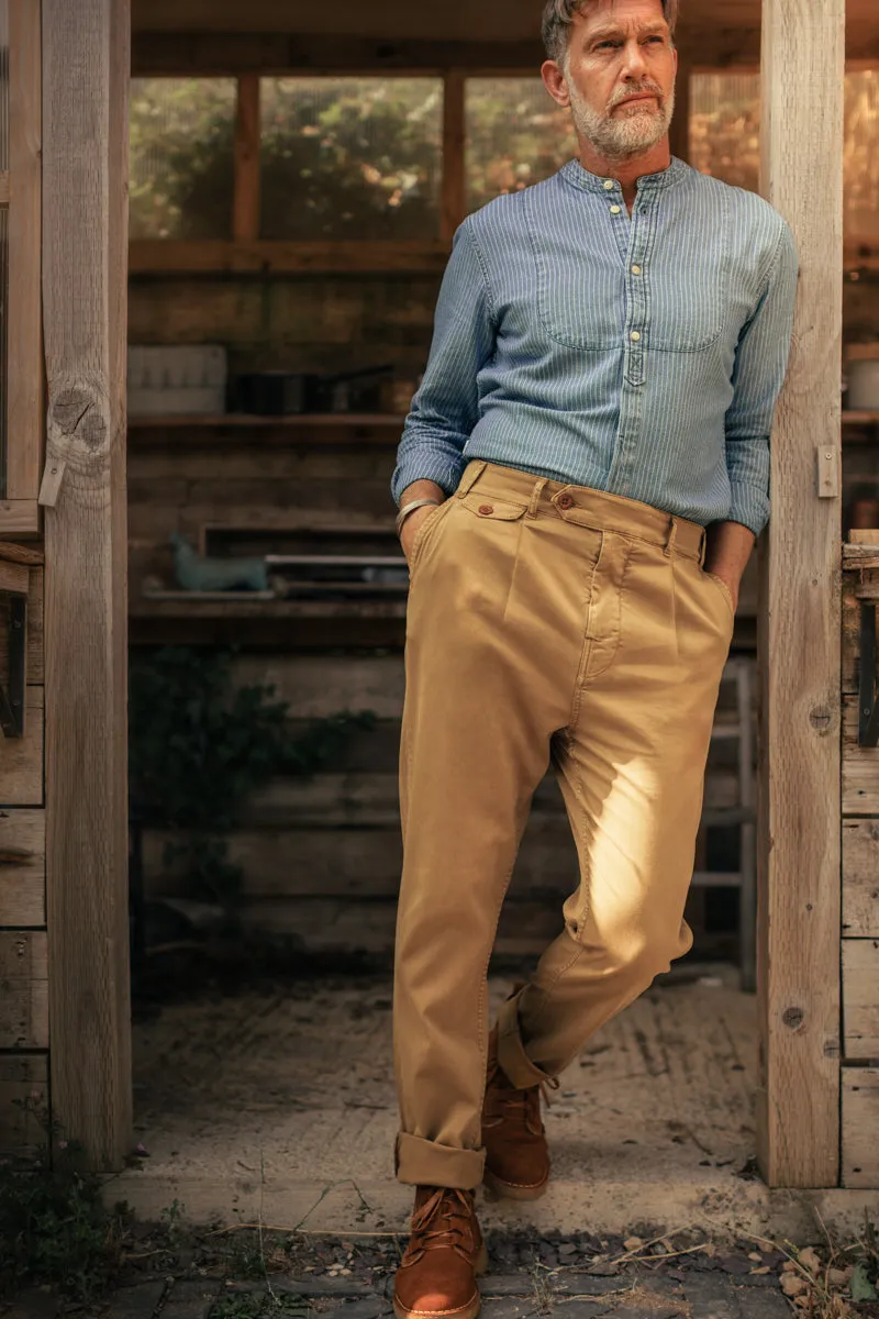 &SONS Beckett Trousers Tan