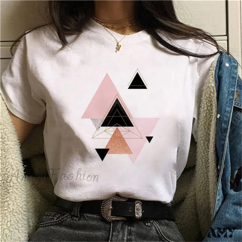 Amy Fashion - Graphic Harajuku Cute Short T-shirt