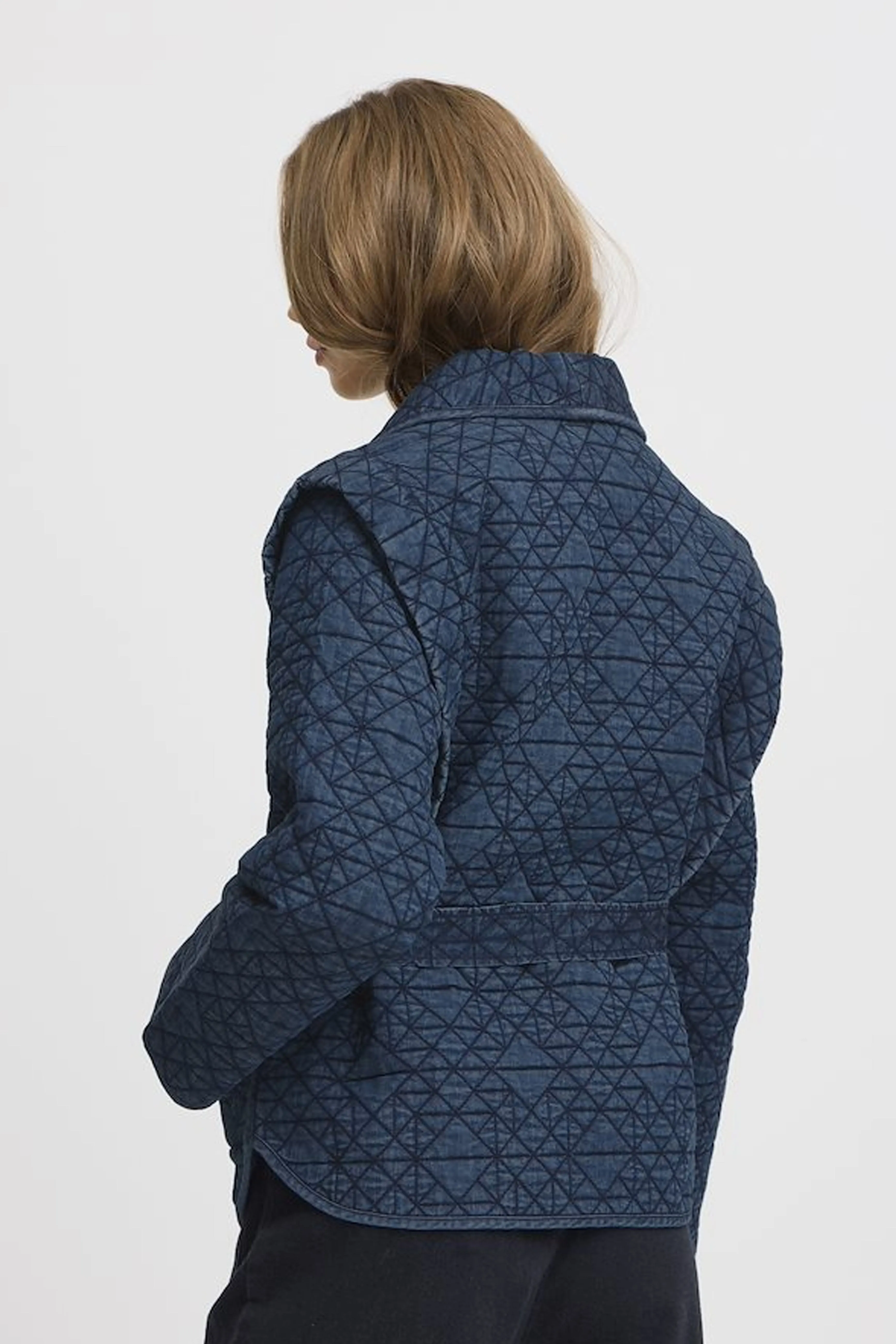 Atelier Rêve Jules Blue Chambrey Jacket