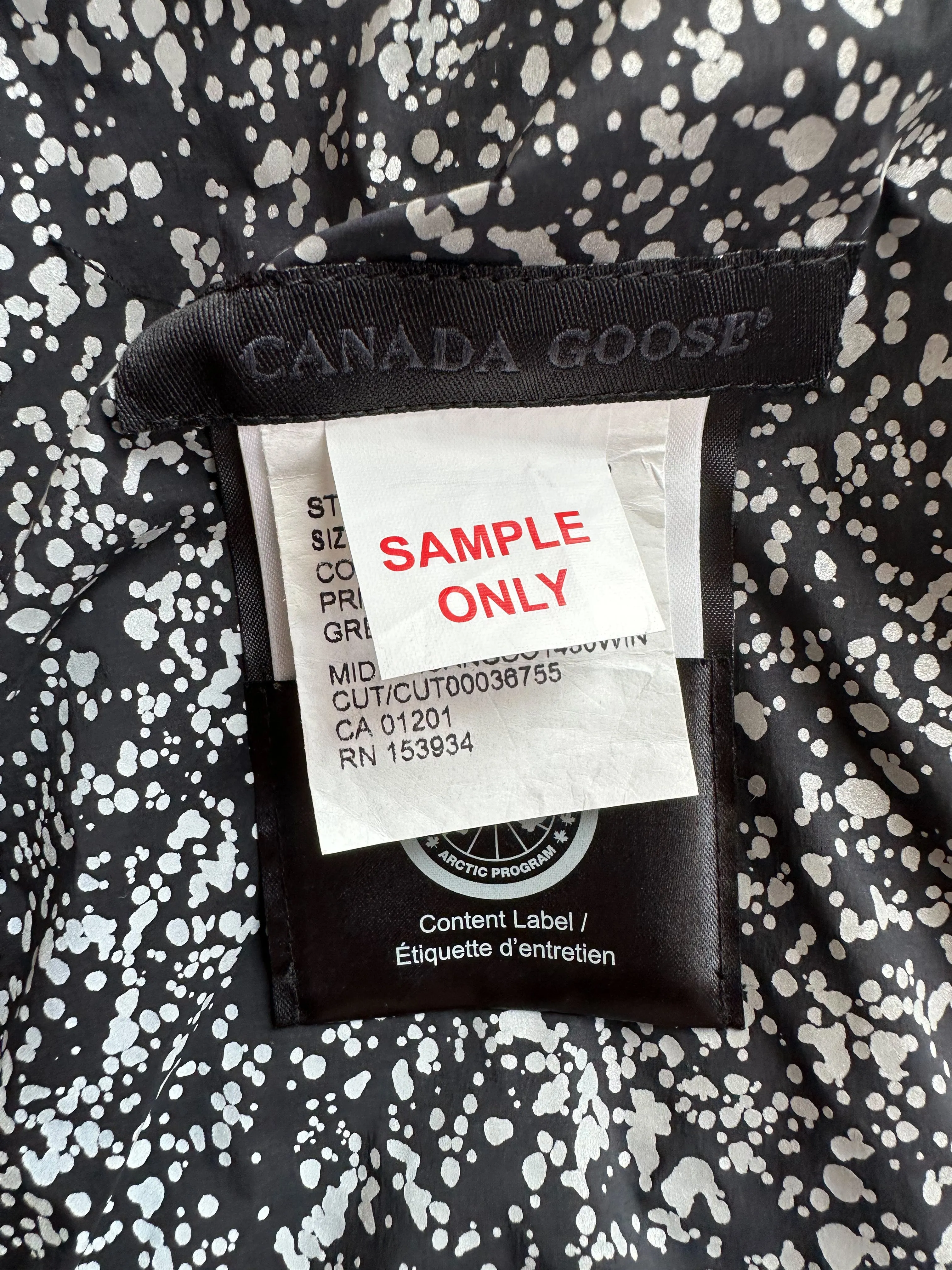 Canada Goose Black Reflective Hybridge CW Black Label Women's Jacket