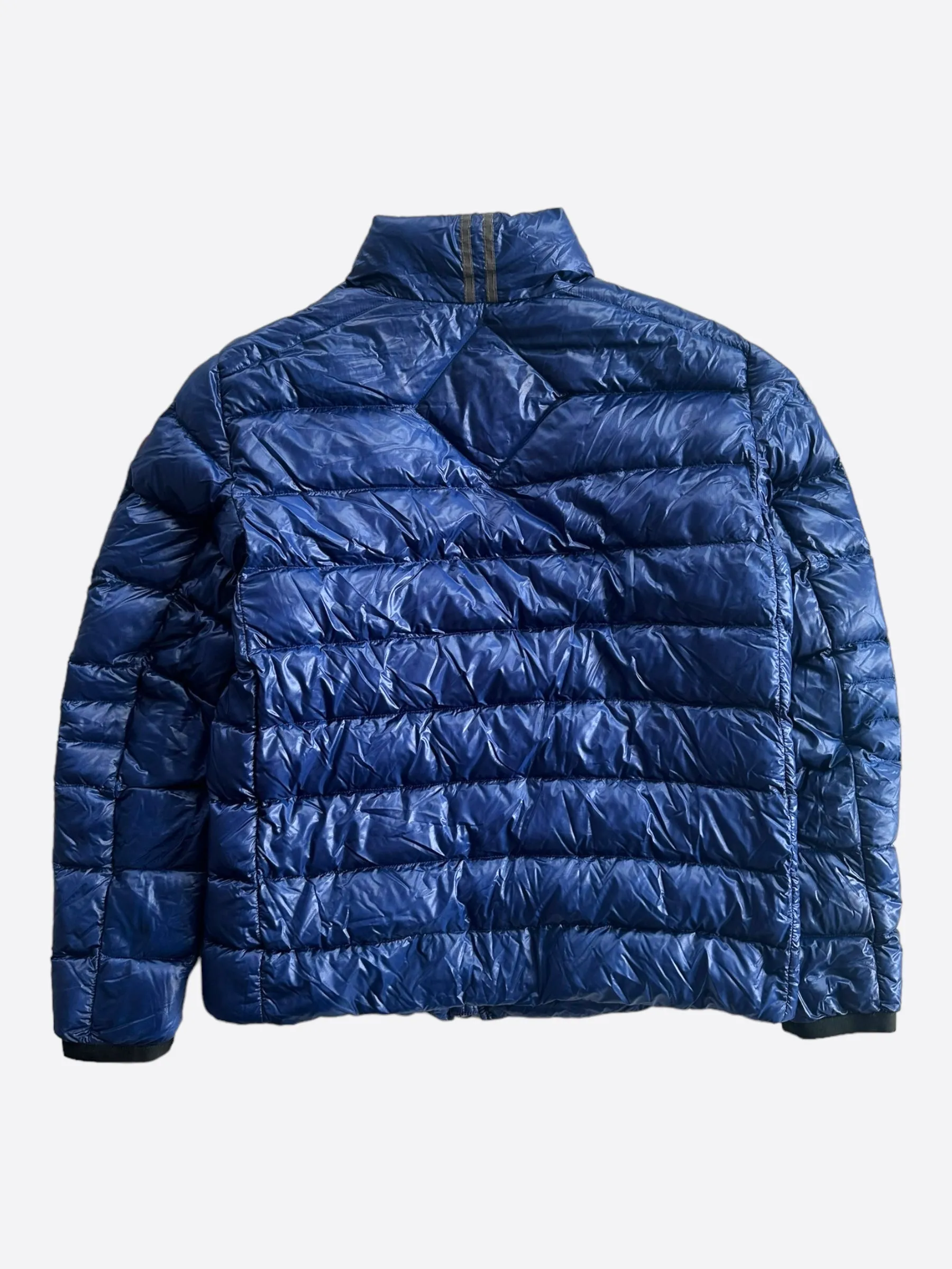 Canada Goose Blue Crofton Puffer Jacket