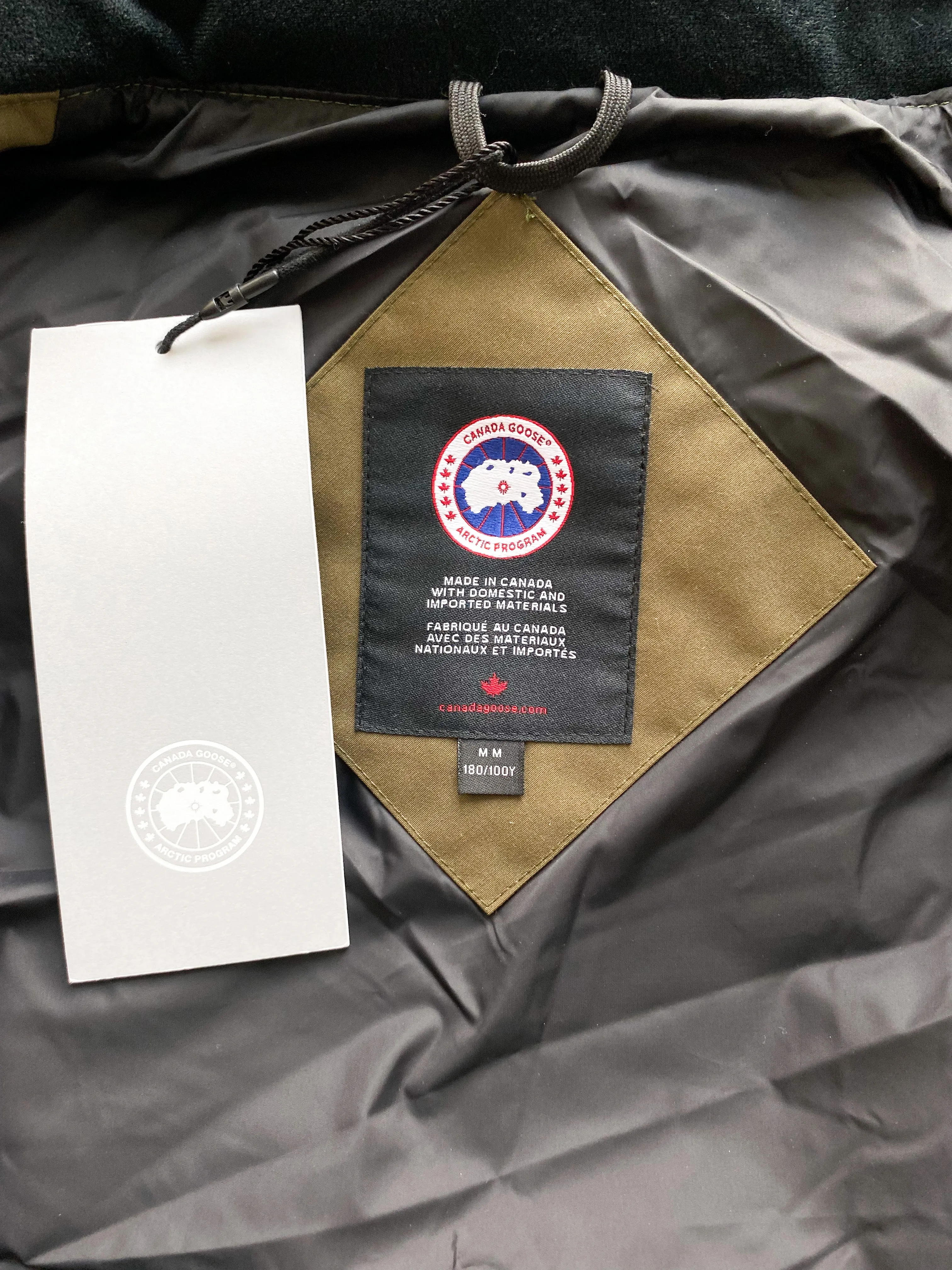 Canada Goose Military Green Freestyle Men's Vest