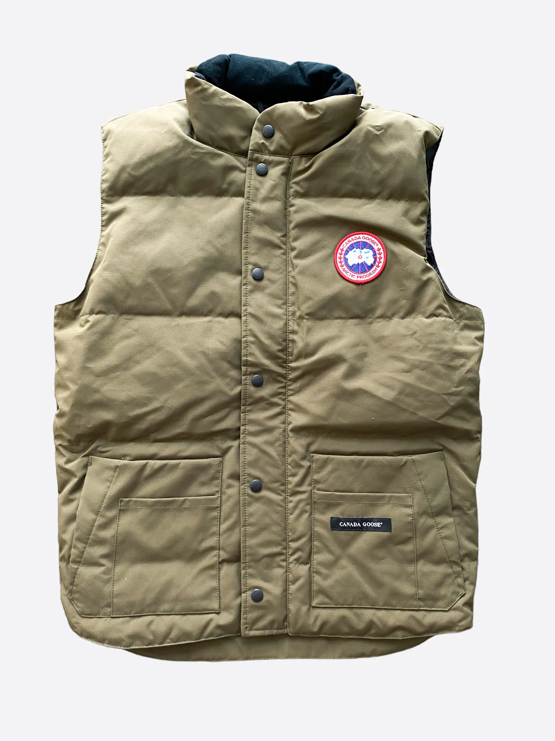 Canada Goose Military Green Freestyle Men's Vest