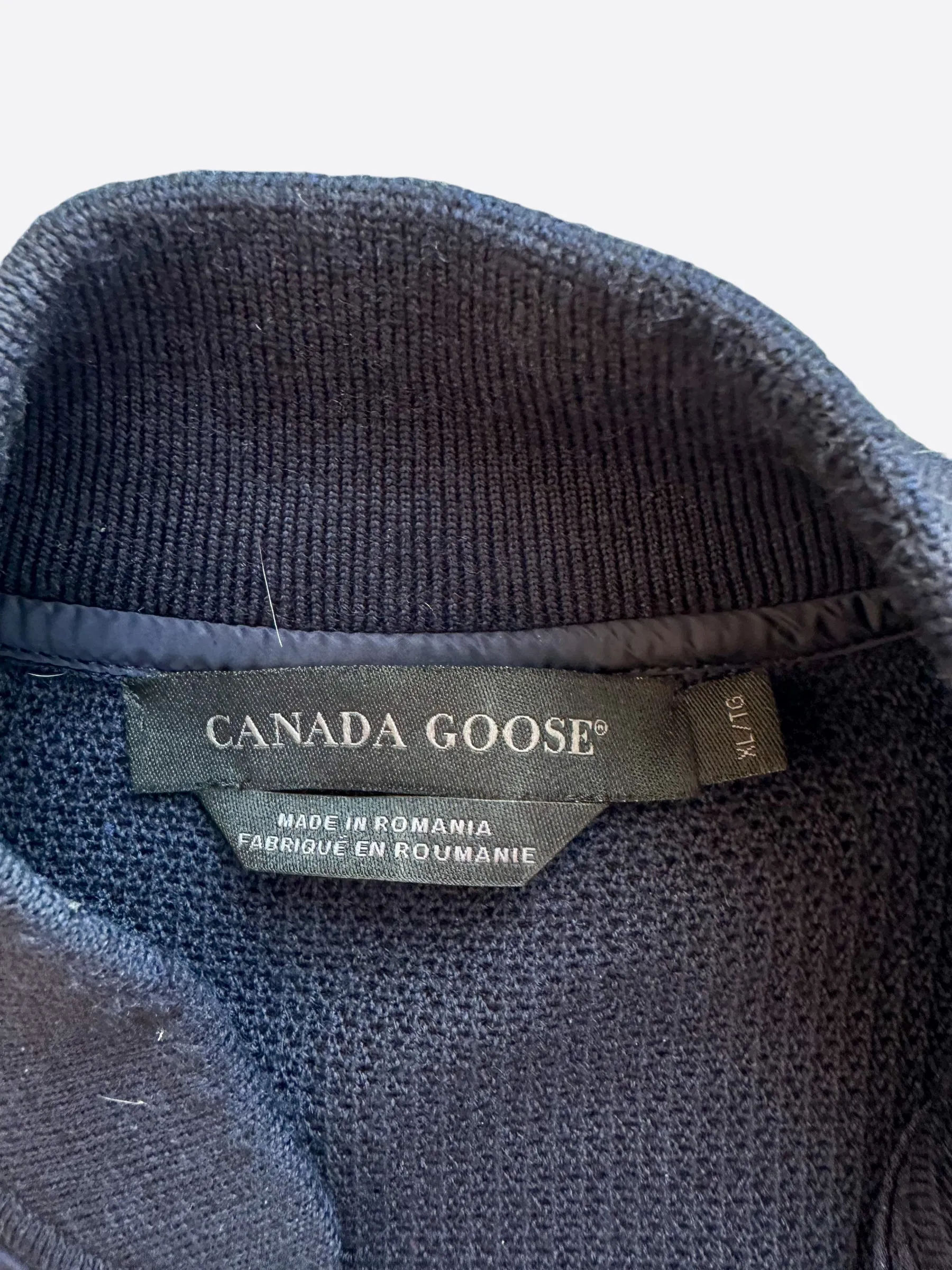 Canada Goose Navy Windbridge Black Label Men's Jacket