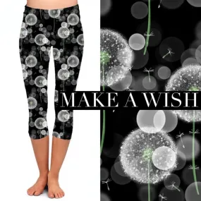 Capri Pocket Leggings: Make a Wish **PREORDER**