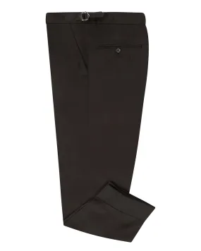 Chocolate Brown Soft Plain Chinos