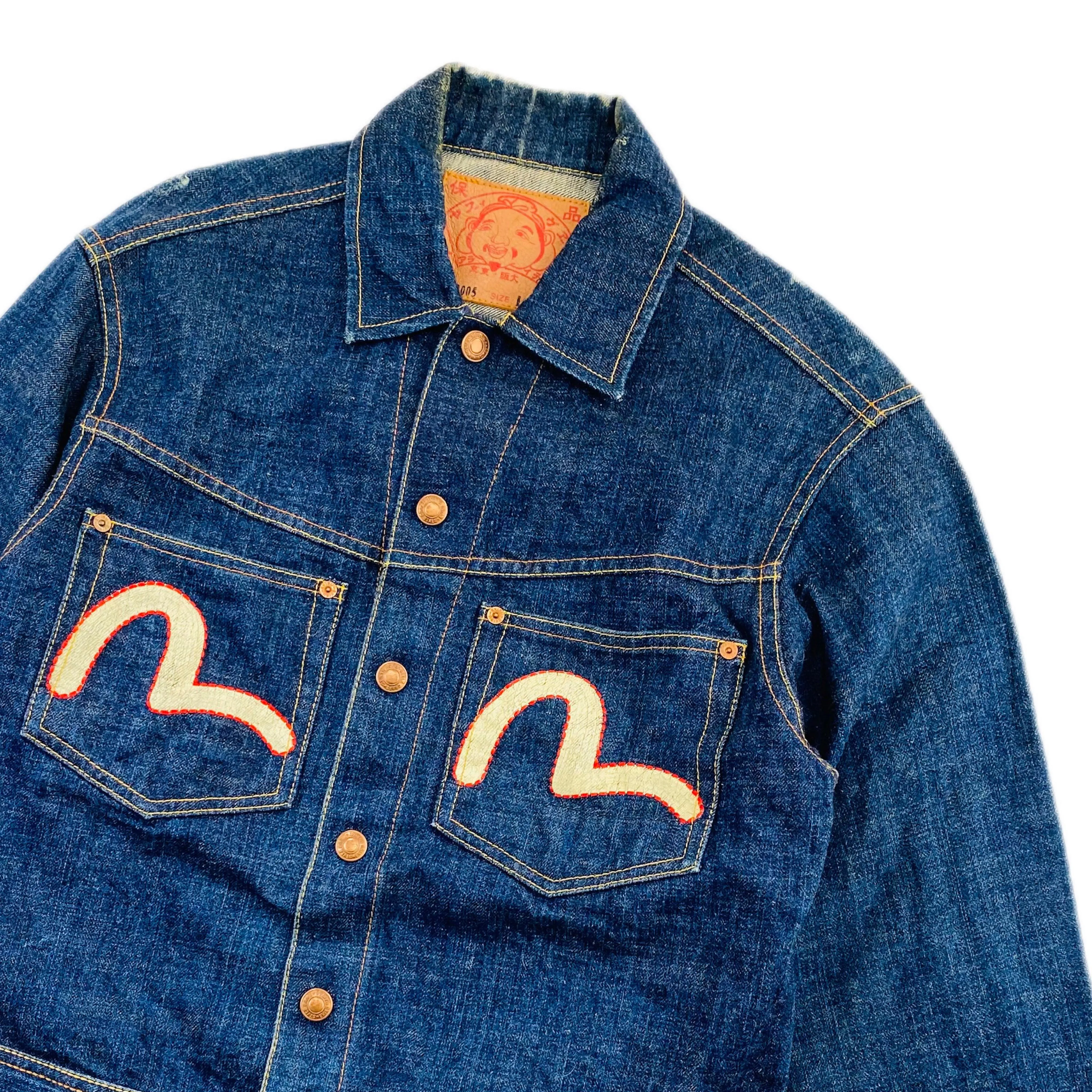 EVISU DENIM JACKET  (S)