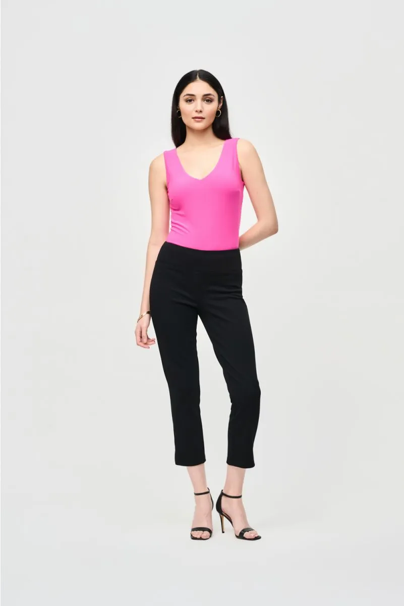 Joseph Ribkoff Side Slit Pull On Slim Capri Pants 241105