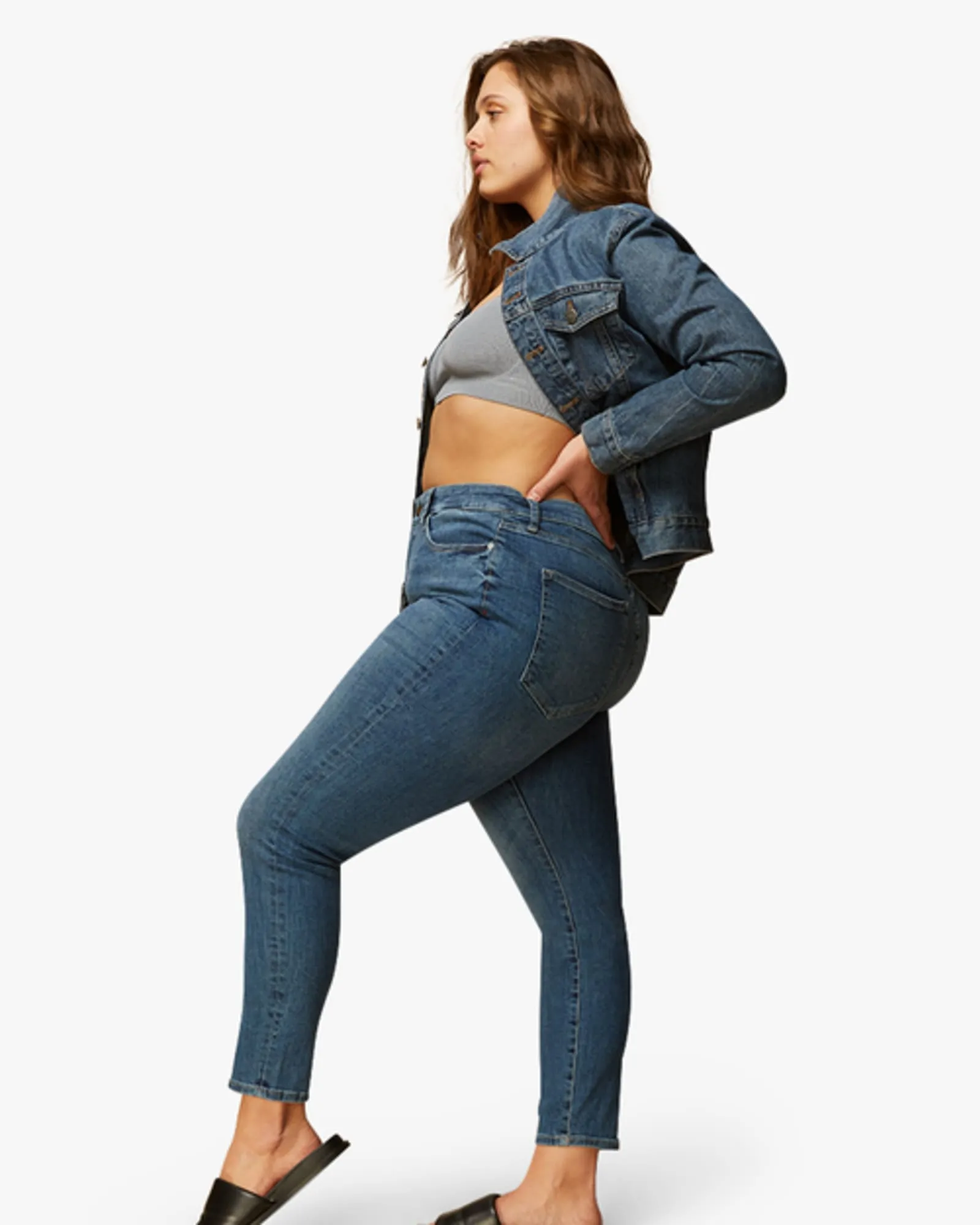 Maybelle Cropped Skinny Jeans | Adelaide