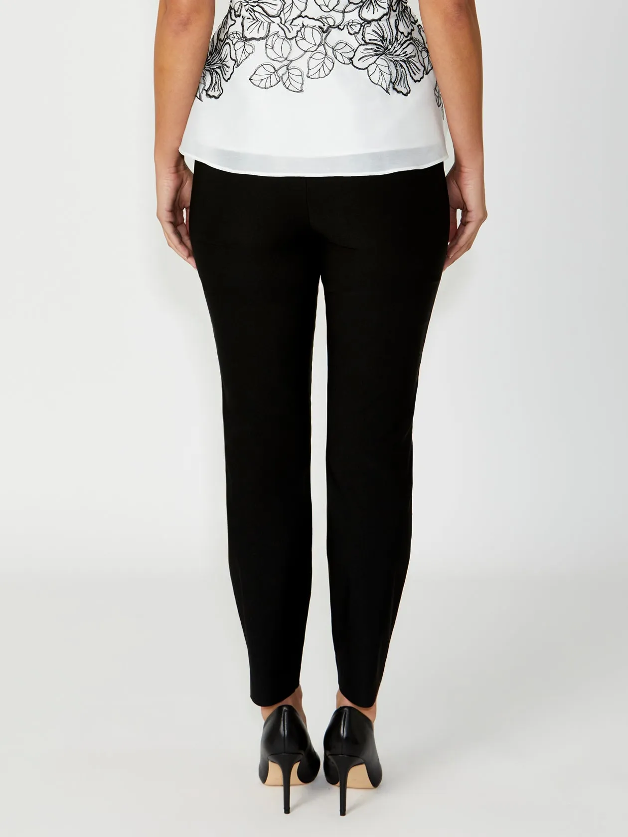 Nancy Black Bengaline Pant