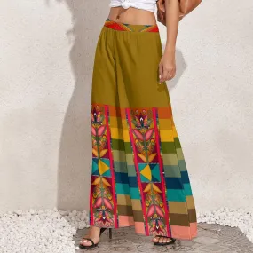 Ochre Glow Ribbon Pants