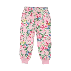 ROCK YOUR KID PINK GARDEN TRACKPANTS