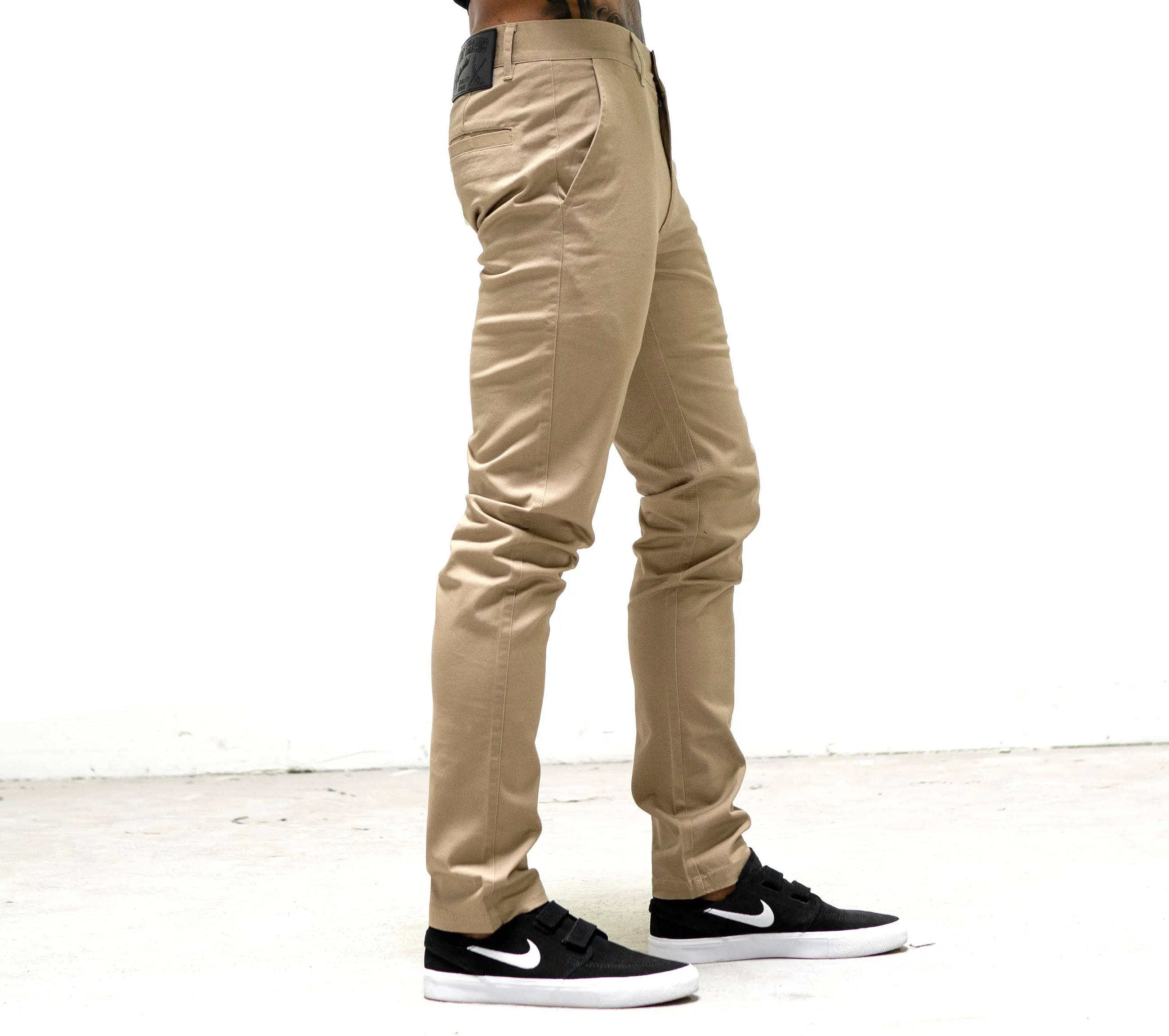 Slim Chinos - Khaki