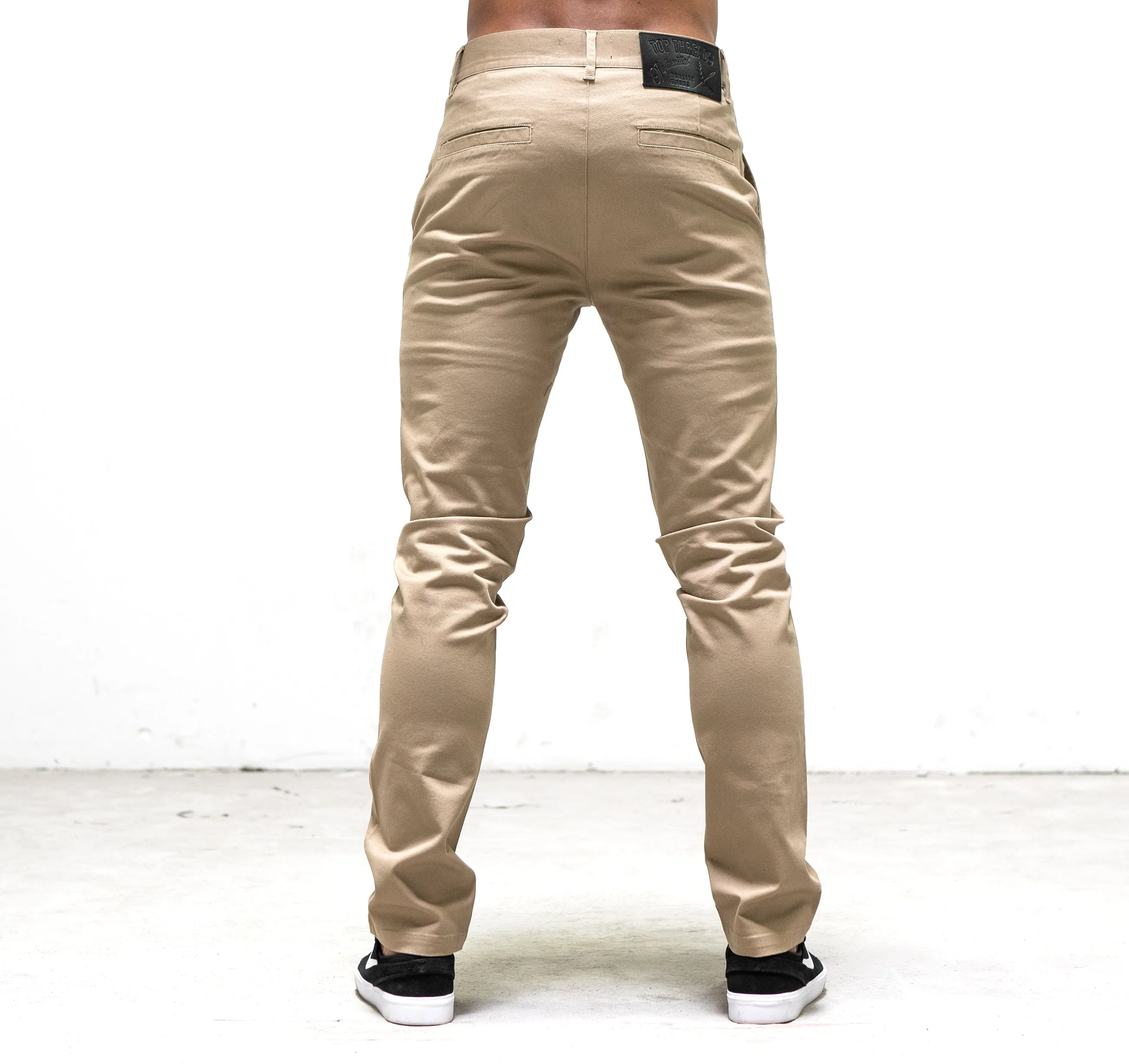 Slim Chinos - Khaki