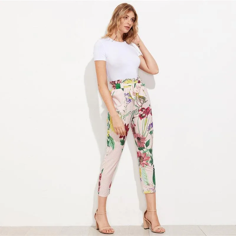 SPRING IS IN THE AIR ANKLE PANTS