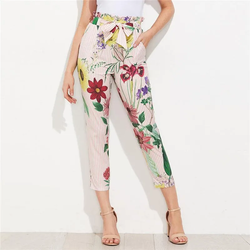 SPRING IS IN THE AIR ANKLE PANTS