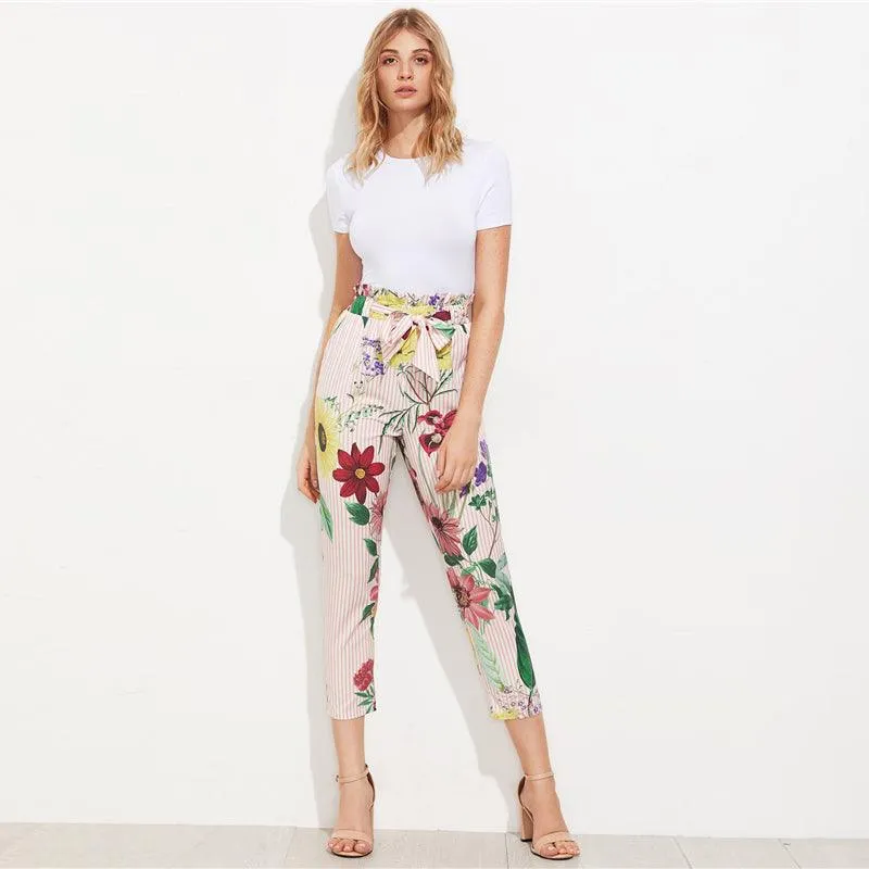 SPRING IS IN THE AIR ANKLE PANTS