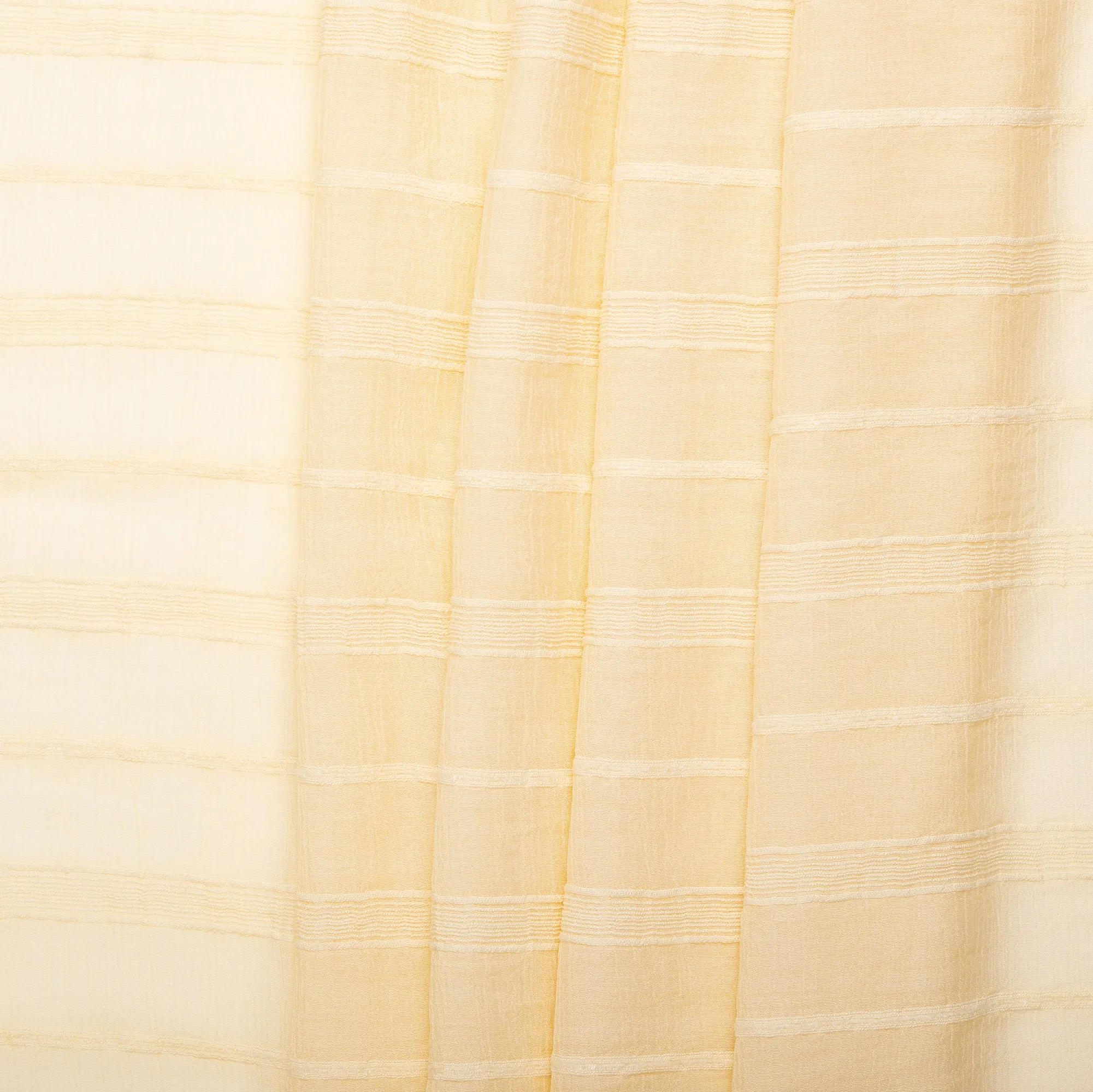 Striped Rayon Jacquard - COSTA - Ivory