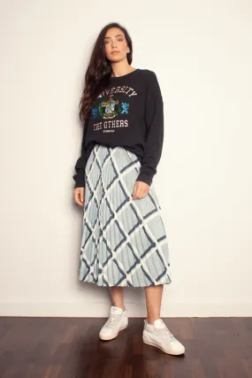 The Others - The Sunray Skirt - Moss Check