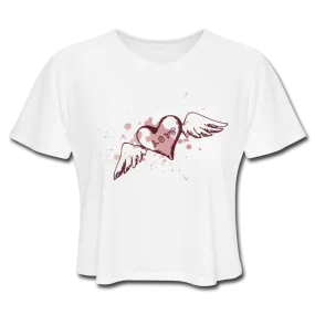 Wings Of Love Cropped Tee