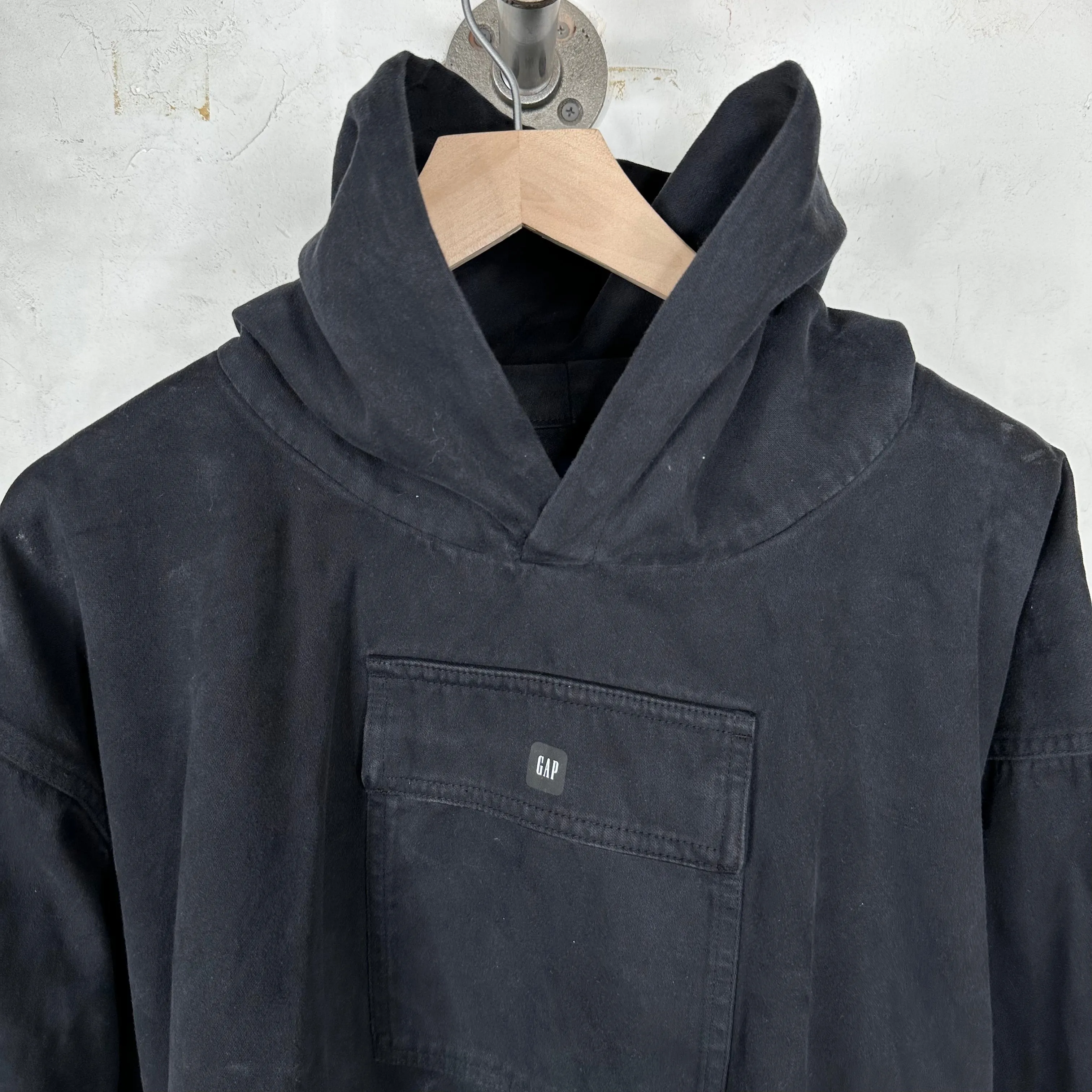 YZY Gap Navy Oversized Anorak