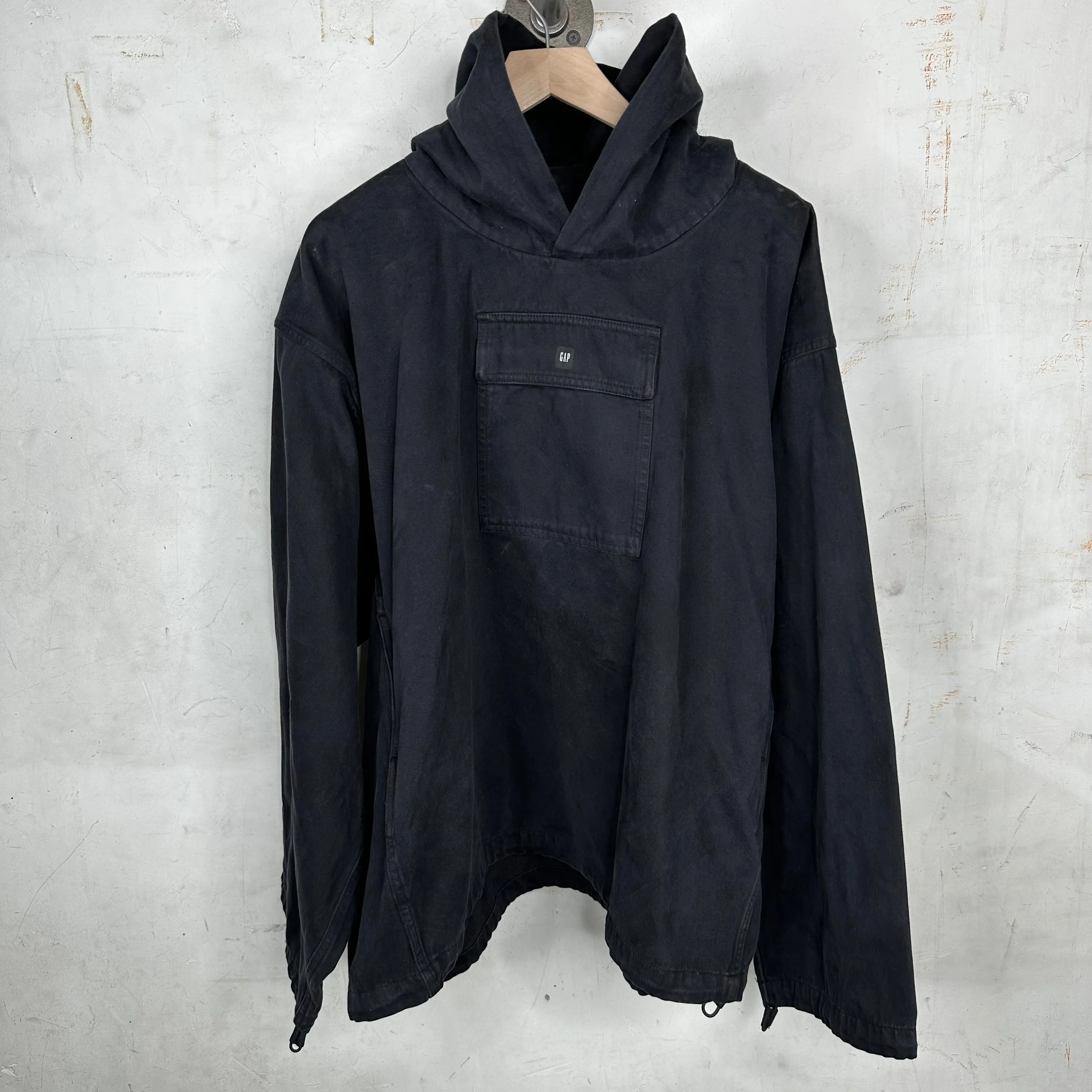 YZY Gap Navy Oversized Anorak